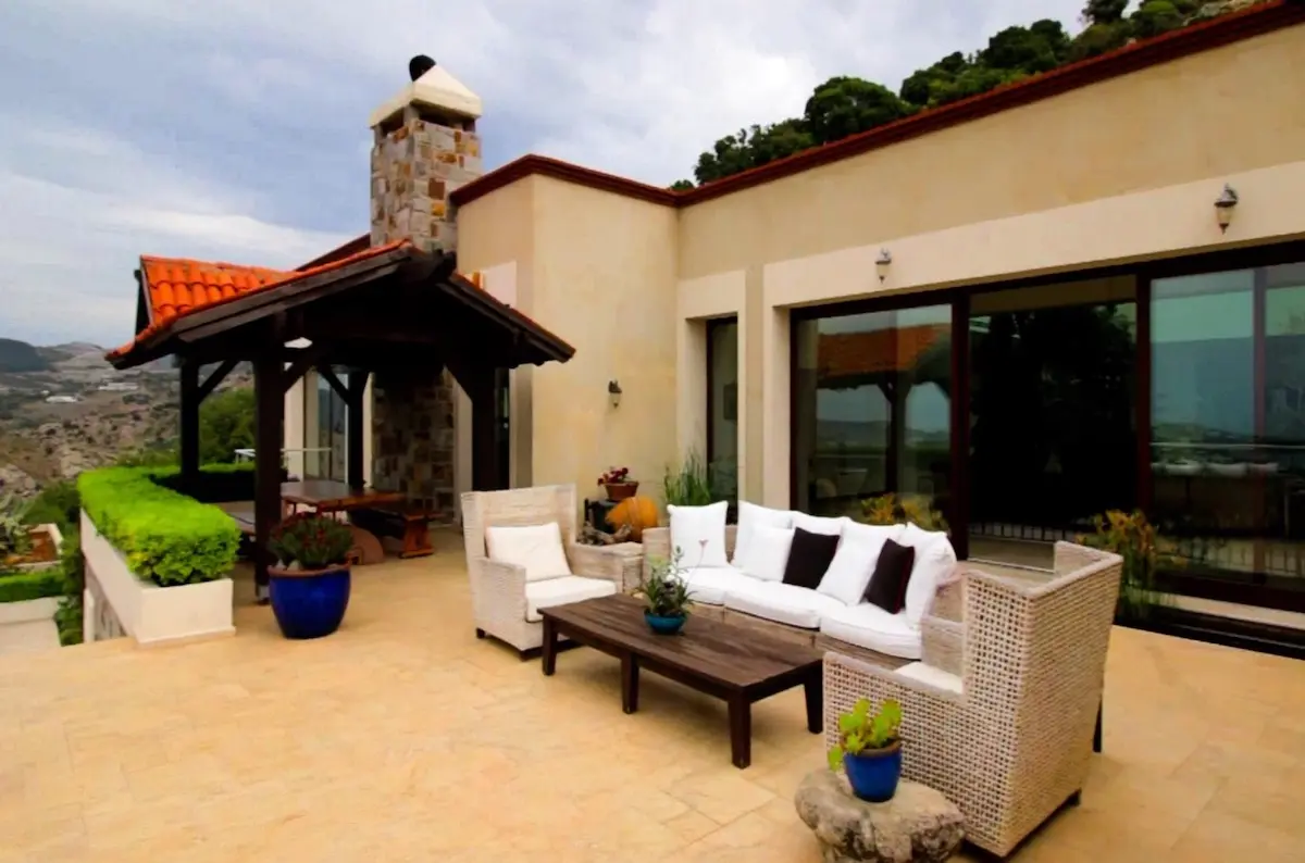 Large terrace